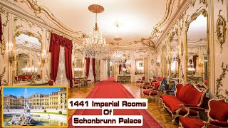 Schloß Schonbrunn palace Luxury Imperial Rooms Visit [upl. by Ranitta]