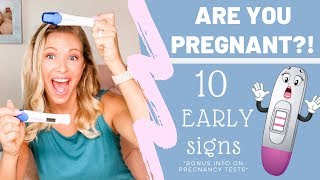 Early Signs of Pregnancy  By a LampD RN [upl. by Esilehc643]