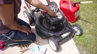 DoItYourself Basic Lawn Mower Service [upl. by Ecydnac]