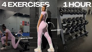 THE ULTIMATE DUMBBELL BOOTY BUILDING LEG DAY  BUILD BIGGER amp STRONGER GLUTES AND HAMSTRINGS [upl. by Aihseyt]