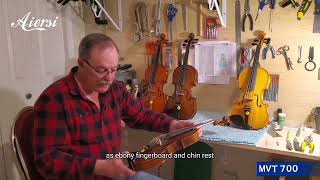 AIERSI MUSIC Buyer Review for Aiersi solid Carved Violin MVT700 [upl. by Ettolrahs]