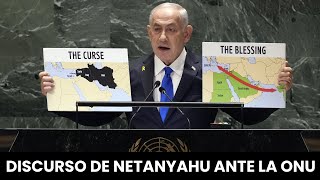 DISCURSO DE NETANYAHU ANTE LA ONU [upl. by Lebbie]