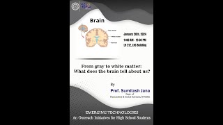 From gray to white matte What does the brain tell about us SciTech Spins lecture 19th Lecture [upl. by Aiz]