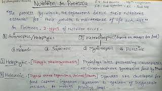 Protozoa Nutrition in Protozoa YashPartner [upl. by Elicia]