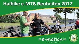 Haibike eMTB Neuheiten 2017  29quot Fully amp Neue Displays [upl. by Nelyk]