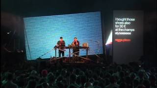 Modeselektor feat Busdriver quotPretentious Friendsquot  Live  Sonar 2012 [upl. by Ferrell]