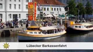 Stühff Lübecker Barkassenfahrt Stadtrundfahrt Lübeck Hafenrundfahrt Lübeck [upl. by Areem]