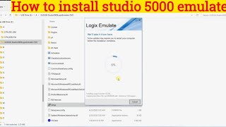 How to install studio 5000 emulate  Studio 5000 emulate  studio 5000 Emulator  🤔❔ [upl. by Ingeborg770]