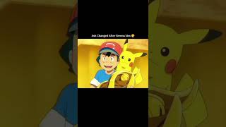 Ash after Serena kiss him 💋😘 pokemon pikachu ash serena [upl. by Ereynihc394]