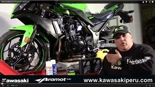 MANTENIMIENTO KAWASAKI NINJA 300 [upl. by Aniehs]