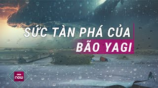 Bão số 3 Yagi tàn phá kinh hoàng Quảng Ninh Hải Phòng Hà Nội cũng đang ở thời điểm nguy hiểm nhất [upl. by Arbma65]