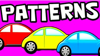 Learn PATTERNS for Kids ABC Patterns for Basic Math [upl. by Adimra]