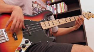 Jaco Pastorius  The Chicken  Intro Soul bass cover [upl. by Anairad]