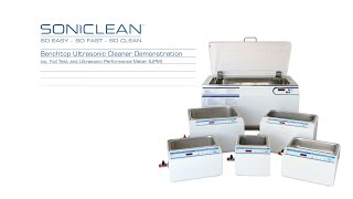 Soniclean Digital Bench top Ultrasonic Cleaners [upl. by Fancie775]