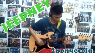 Jeepney  Spongecola Guitar coverwith Chords and Tab [upl. by Aihsirt]