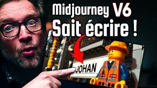 Midjourney V 60 est là  Images Superbes et enfin elle sait écrire [upl. by Llieno429]