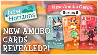 Every NEW Animal Crossing Amiibo Series 5 Card amp 16 New Villagers [upl. by Yraek]