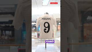 The new real madrid jersey is crazy ❤🥵😱realmadrid mbappe football [upl. by Anaizit335]