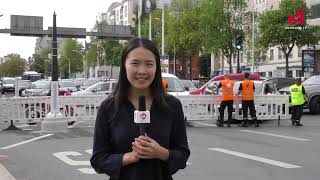 quotParis Respirequot  la capitale interdite aux voitures le temps dune journée [upl. by Kcirdef483]