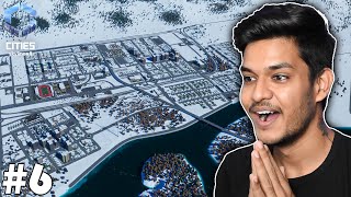 First Snow Fall In The City  Cities Skylines 2 Gameplay [upl. by Elleirda164]