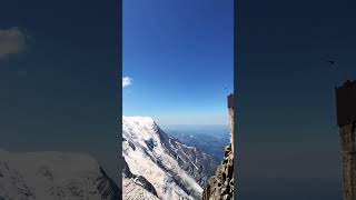 The view of Mont Blanc 🏔️👁️🚠 [upl. by Neale]