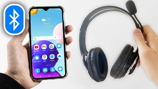 How To Connect Bluetooth Headphones To Android Phone  Full Guide [upl. by Anirpas]