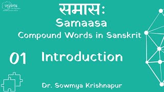 Samaasa 01  Introduction to Samaasa  Dr Sowmya Krishnapur [upl. by Ynnub]