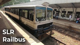 Train Bus railbus in Sri Lanka Ashok Leyland Bus Train  Travel Videos  SKY Travel shorts [upl. by Mirabelle]