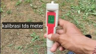 cara kalibrasi tds meter [upl. by Pacificas]