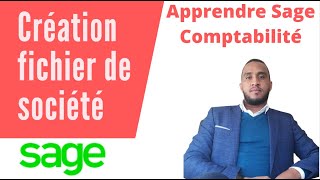 Sage Comptabilité création fichier comptable [upl. by Crescantia]