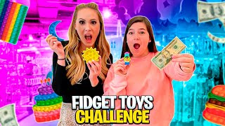 20 Fidget Shopping Challenge with PurpleStars02 and MrsBench [upl. by Kerrin227]