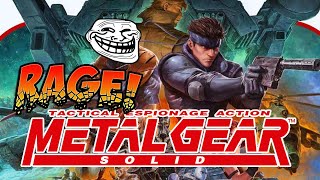 BROKEN CONTROLLER ANGER Metal Gear Solid Rage Montage PS1 [upl. by Enomis]