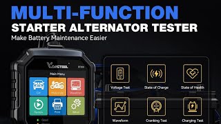 VDiagTool BT300 Battery Tester Unboxing  AGM Battery Testing [upl. by Pacien]