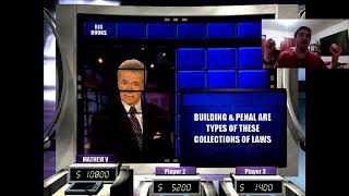 Jeopardy 2003 PC Game 105 [upl. by Bell125]