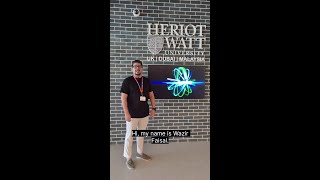 Lets Walkthrough HeriotWatt University Dubai  Study in Dubai [upl. by Gladdie466]