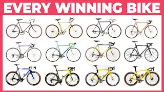 Tour de France Winning Bikes 19032023 [upl. by Tekcirk]