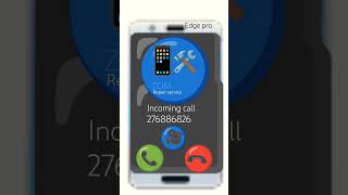 ZOM Edge 3 pro Incoming call [upl. by Grace147]