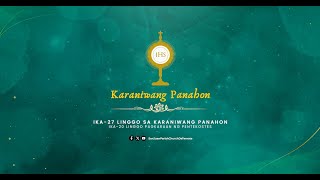 ❀✠❀✠ SABADO NG IKA26 NA LINGGO SA KARANIWANG PANAHON [upl. by Lladnarc506]