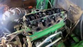 John deere 6400 engine rebuild [upl. by Teryn]