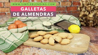 LAS GALLETAS DE ALMENDRAS MÁS FÁCILES  Galletas de almendra bajas en carbohidratos [upl. by Aytac]