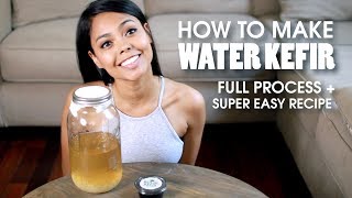 How To Make Water Kefir Full Detailed Quick Process Amazing Health Benefits [upl. by Esteban]