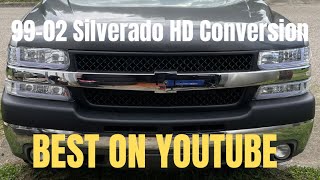 9902 Silverado HD Conversion  Step by Step [upl. by Mlawsky]