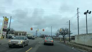 Driving to Ferndale Michigan from Detroit Michigan January 2023 [upl. by Guyon]