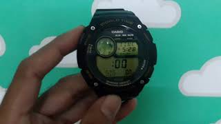 Cara Setting  Jam Casio Original Waktu Solat CPA1009A [upl. by Aver]