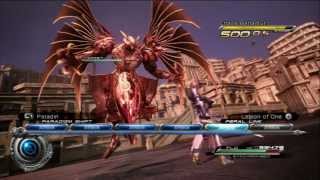 Final Fantasy XIII2 DLC Battle  Lighning vs Caius [upl. by Euqinue]