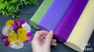 Easy Guide to DIY Crepe Paper Flower Decorations Paper Bouquet [upl. by Miarzim]