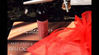 Belloccio® Airbrush Makeup Beauty kit in Fair Shade Review Belloccio [upl. by Survance56]