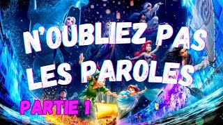 Blind test Disney n’oubliez pas les paroles 20 extraits [upl. by Atiras709]