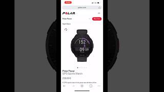 Smartwatch app Polar flow polarpro download [upl. by Yesnyl]