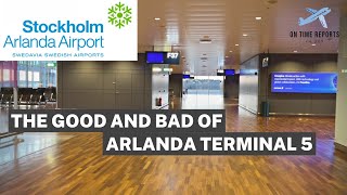 🇸🇪 Stockholm Arlanda ARN Airport Terminal 5 Departures and Terminal Walk [upl. by Steep116]